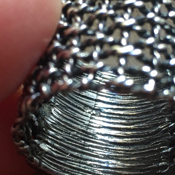 .925 Sterling Silver Woven Ring - Picture 8 of 8